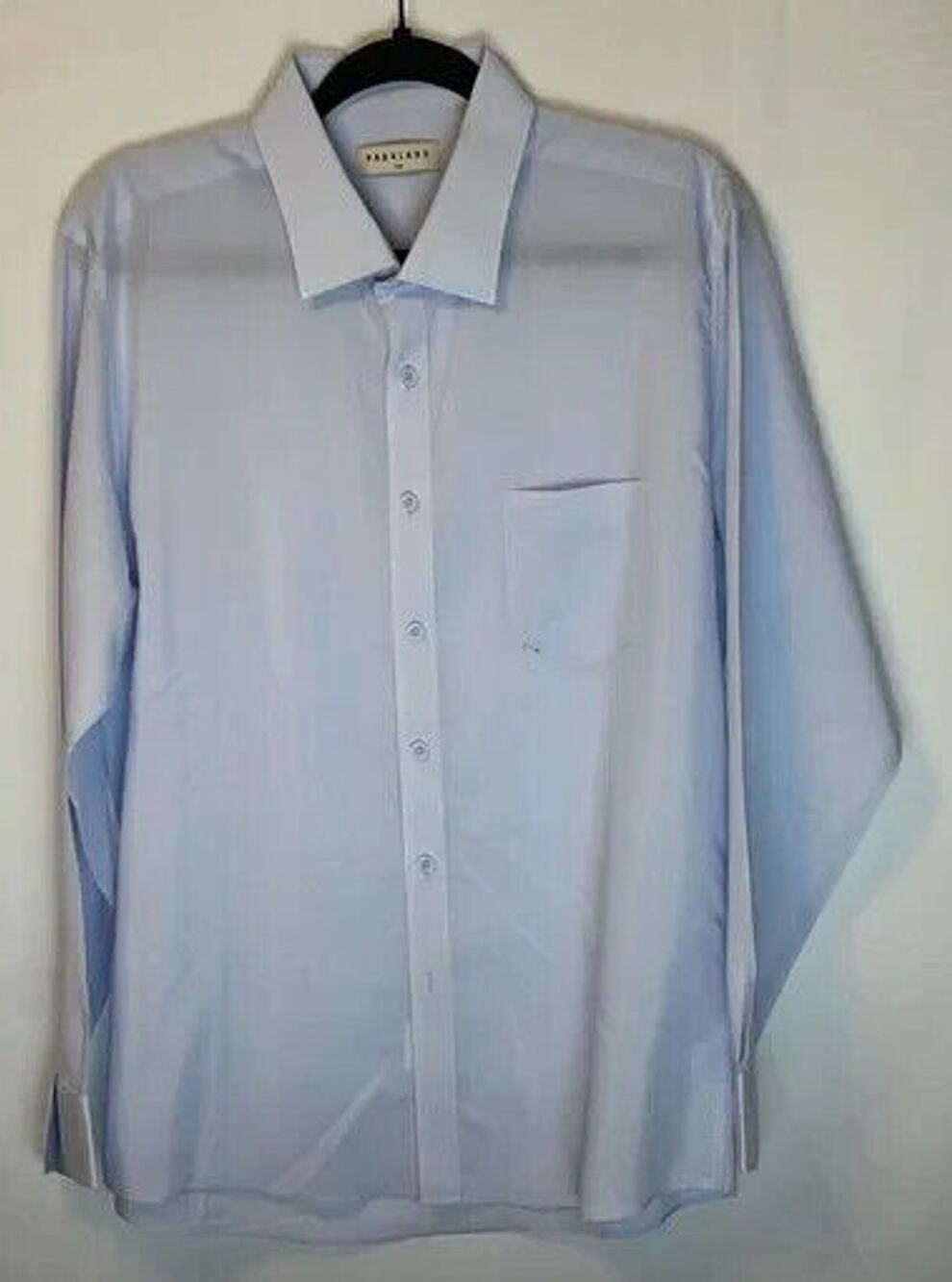 Parkland Men’s Long Sleeve Dress Shirt Sz L